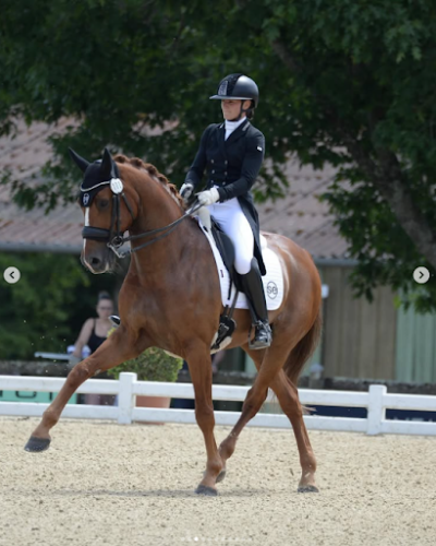 Dressage avec Alizée Roussel