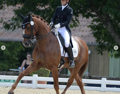 Dressage avec Alizée Roussel